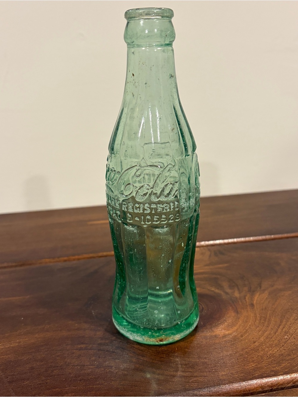 CHICAGO, ILL COCA COLA BOTTLE 1945.  Green Hobble neck